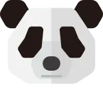 Panda SVG Icon